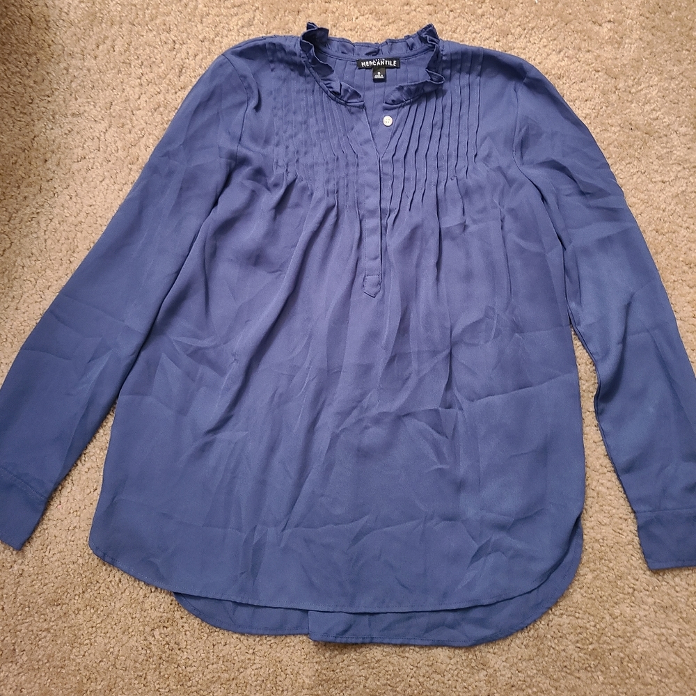 Blue blouse